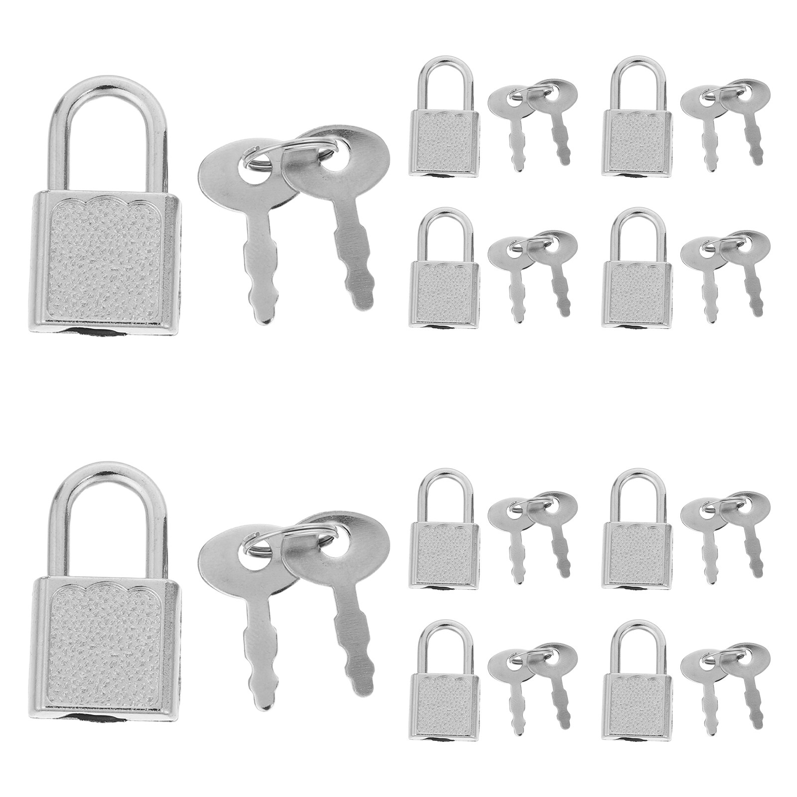 10Sets Mini Pirate Lock Key Co - огляд і ціна Backpack Lock Combo