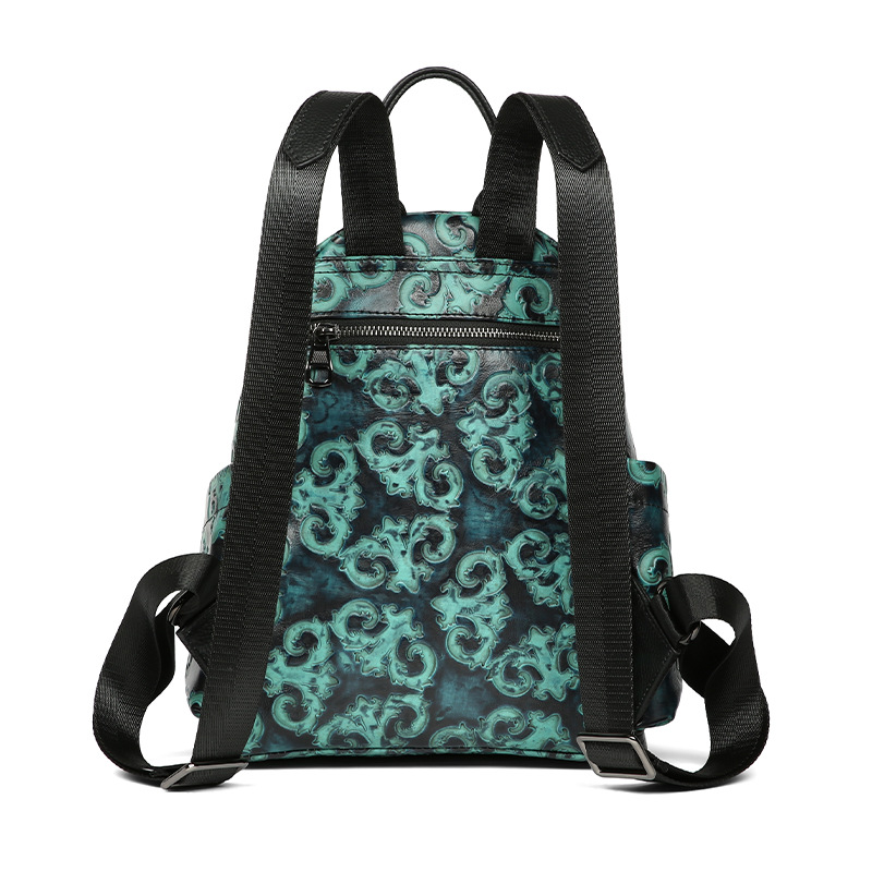 Johnature Genuine Leather Embo - огляд і ціна Leather Backpack Vintage
